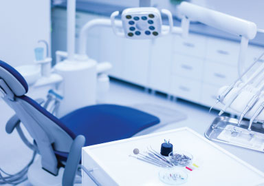 Interior reception area at Dental Arts of Windsor